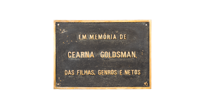 Cearna Goldsman, dos filhos, genros e netos