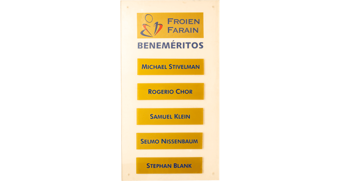 Michael Stivelman, Rogerio Chor, Samuel Klein, Selmo Nissenbaum e Stephan Blank